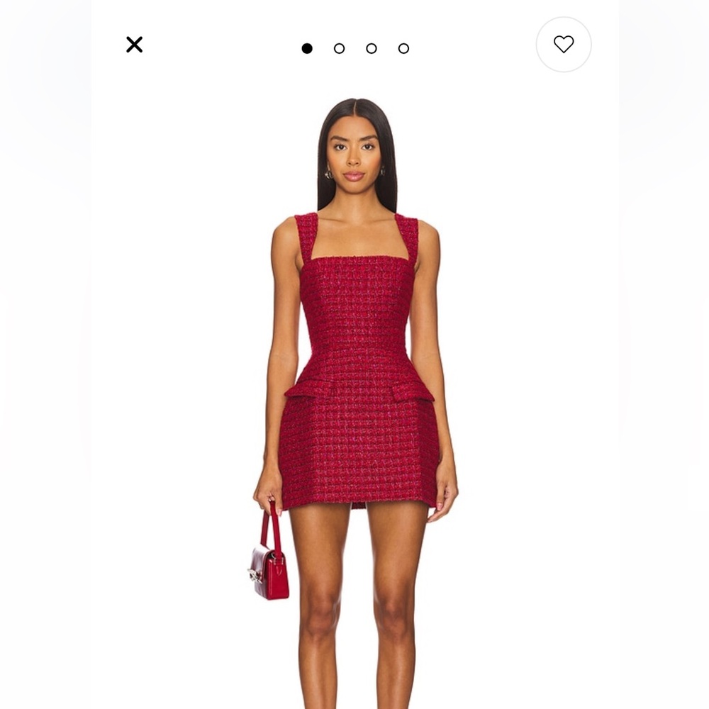 Amanda Uprichard Bethany Skort Romper in Durham Tweed